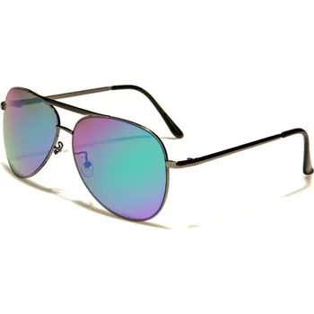 Sluneční brýle AIR FORCE AVIATOR UNISEX zrcadlové sluneční brýle Modro-zelené Olympic eyewear AV596s4
