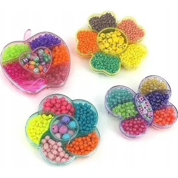 Dětské navlékací korálky SADA KORÁLKŮ PRO RUČNÍ PRÁCE