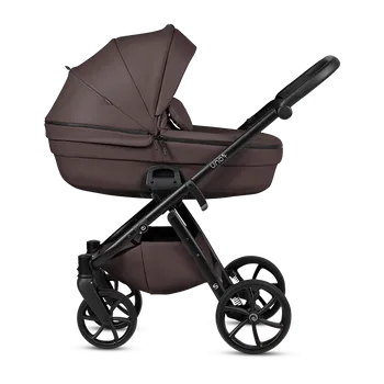 Kočárek TUTIS Kombinovaný kočárek Uno 6+ Leather, Cioccolata