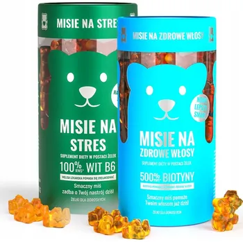 Doplněk stravy Noble Health Medvídci pro zdravé vlasy 60 želé