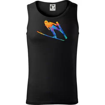 Pánské termoprádlo Skokan na lyžích splash - Tílko pánské Core - L ( Černá )