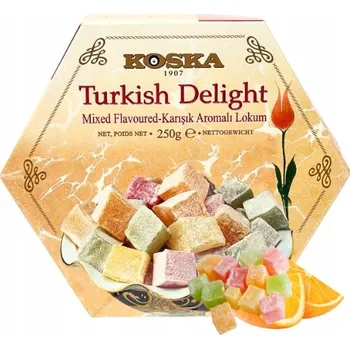 Bonbon Ovocné želé Lokum Turkish Delight Koska 250 g