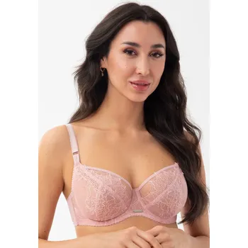 Dámské oblečení Podprsenka Gorsenia Soft Bra- růžová- s kosticí, Růžová 95E i170_K918-BMD-ROZ-E95