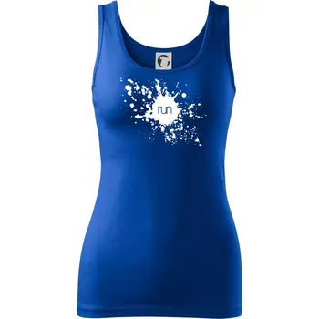 Dámské tričko Splash run - Dámské tílko - 2XL ( Královská modrá )
