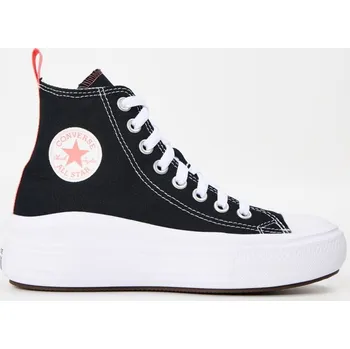 Chlapecké tenisky Converse Canvas High-Top Trainers Black Pink 001 5 (38)