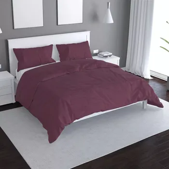 Povlečení Sablio Povlečení Červeno fialová - 140x220 / 90x70