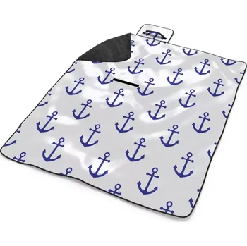 deka Sablio Plážová deka Modré kotvy: 200x140 cm