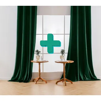 Zatemňovací závěsy VELVET tmavě zelené 140x250 cm (2 ks), kovové kroužky