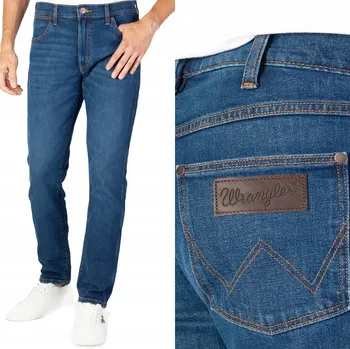 Pánské džíny Wrangler Larston pánské džíny se zúženými nohavicemi, velikost 32/34