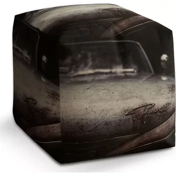 Taburet Sablio Taburet Cube Veterán Plymouth: 40x40x40 cm