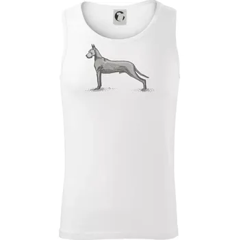 Vintage Great dane - Tílko pánské Core - 2XL ( Bílá )
