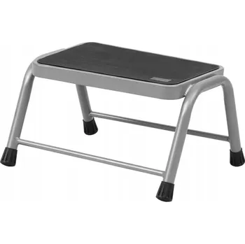 Taburet stolička schůdek kovový výška 25 cm, nosnost 150 kg