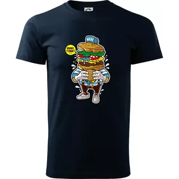 Pánské tričko Burgrák - Triko extra velké (5-8XL) - 7XL ( Námořní modrá (velmi tmavá - téměř černá) )