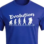 Tričko Evoluce Hokej - velikost 134, Barva Modrá