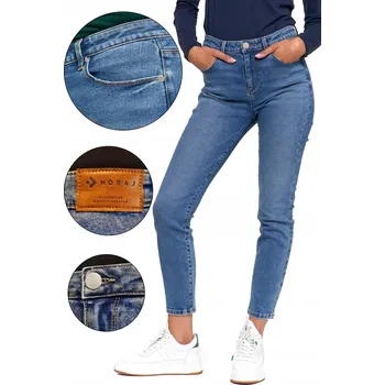 Dámské džíny Dámské džínové kalhoty Džíny Skinny Vysoký stav Pohodlné MORAJ vel.