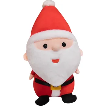 plyšák Plyšový Santa Claus 23 cm Vánoční plyšák z měkké bavlny a PP bavlny Roztomilá postavička Santy Dekorace a dárek pro milovníky Vánoc