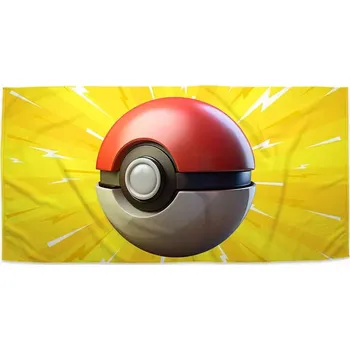 Osuška Sablio Ručník Pokemon ball Exploze - 50x100 cm