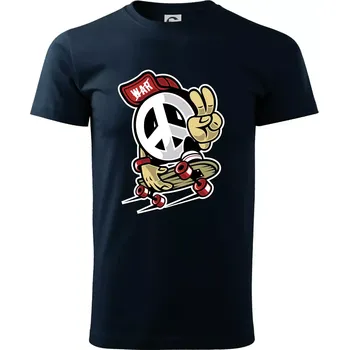 Peaceák - Triko extra velké (5-8XL) - 8XL ( Námořní modrá (velmi tmavá - téměř černá) )