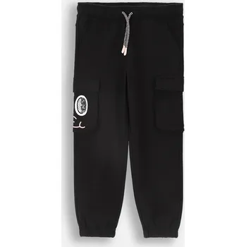 Dívčí tepláky Cargo černé 110 Coccodrillo ZC4