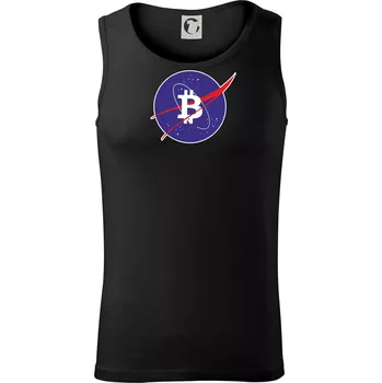 Bitcoin jiný vesmír - Tílko pánské Core - XL ( Černá )