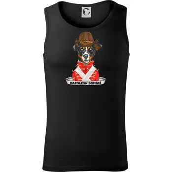 Napoleon domácí pes kříženec - Tílko pánské Core - 2XL ( Černá )