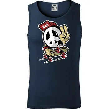 Peaceák - Tílko pánské Core - 2XL ( Námořní modrá (velmi tmavá - téměř černá) )