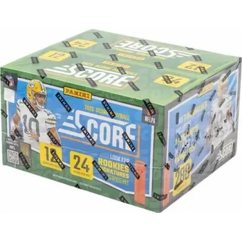 Sběratelská karetní hra 2025 Panini Score NFL Football Retail Box