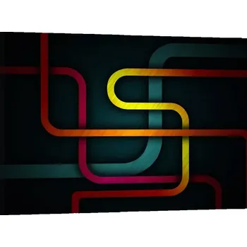 Obraz Sablio Obraz Barevné klikyháky - 150x110 cm