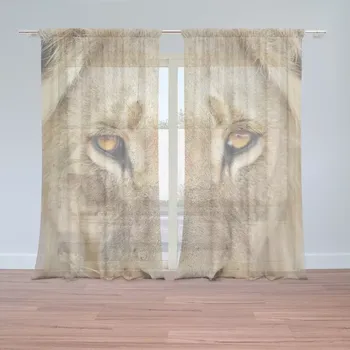 Záclona Sablio Záclony Pohled lvice: 2ks 150x250cm