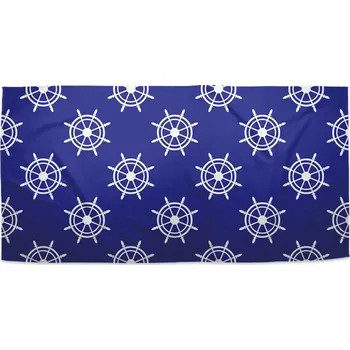 Osuška Sablio Ručník Bílá kormidla - 70x140 cm