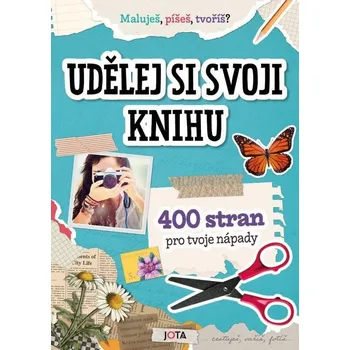 omalovánky Udělej si svoji knihu - 400 stran pro vaše nápady