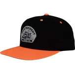 INDEPENDENT kšiltovka - Trucking Snapback Structured Hat Black/Neon Orange (158388) veli