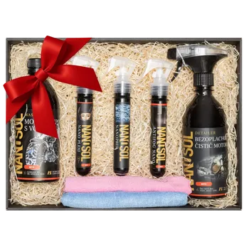 Motokosmetika NANOSOL Dárkový balíček KOMPLETní péče o motorku