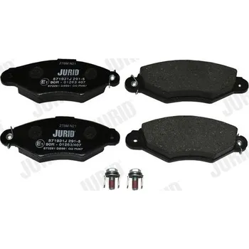 Brzdová destička Sada brzdových destiček, kotoučová brzda JURID 571931J