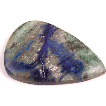 Přírodní kámen Kabošon Azurite č.7617 (42x28x5mm)