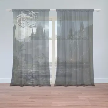 Záclona Sablio Záclony Zaklínač Hrad: 2ks 150x250cm