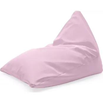 Sedací pytel Sablio Sedací vak Triangl Bledě růžová: 120 x 100 x 100 cm