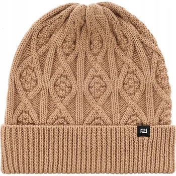Čepice Pako lorente zimní čepice beanie béžová, univerzální velikost