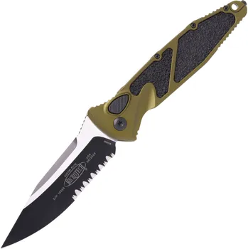 kapesní nůž Microtech SOCOM ELITE S/E-A PARTIAL SERRATED OD GREEN 160A-2OD
