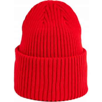 Čepice Szaleo zimní čepice beanie červená univerzální velikost