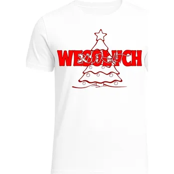 Dámské tričko Vánoční Tričko s potiskem Veselé Vánoce Super 3XL