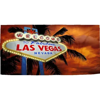 Osuška Sablio Ručník Fabulous Las Vegas - 30x50 cm