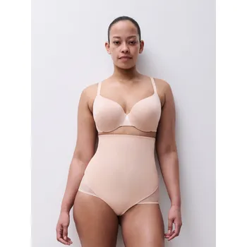 Souprava dámského spodního prádla Kalhotky vysoké stahovací CHANTELLE (16OC6-11), Barva tělová, Velikost S