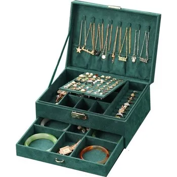 Šperkovnice Kufřík na šperky šperkovnice Lexa Smaragd BMD 97k-cube