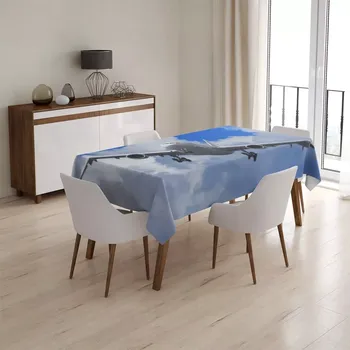 ubrus Sablio Ubrus Letadlo při přistání - 90x90 cm