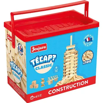 ostatní stavebnice Jeujura Dřevěná stavebnice Técap Classic 100 dílů