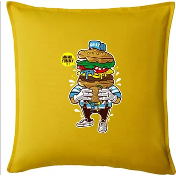 Polštář Burgrák - Polštář 50x50 - 50x50 - Pouze potah ( Žlutá )