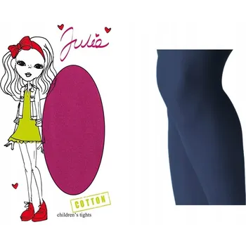 Marilyn dětské punčocháče modré bavlna velikost 140