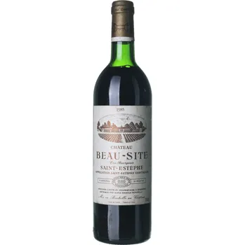 Víno Archivní víno 1985 Chateau Beau-Site Saint-Estèphe 0,75 l