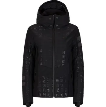 Dámská lyžařská bunda OneMore 151 - INSULATED SKI JACKET PRINTED - černá M